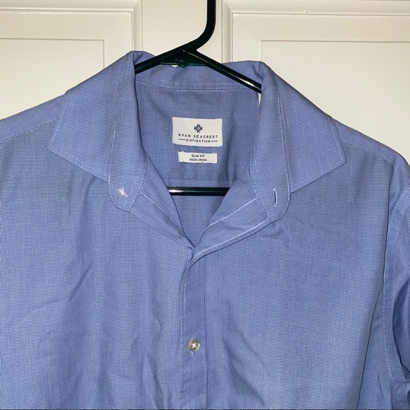 Ryan Seacrest Distinction Plaid Button Down Shirt - Picture 5 of 10